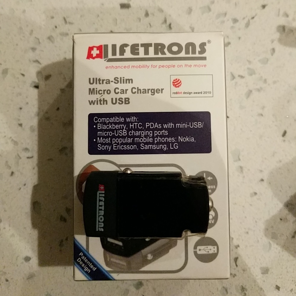 Micro Car Charger With Usb